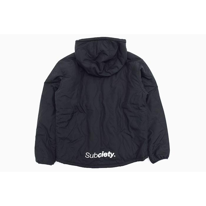 サブサエティ ジャケット Subciety メンズ フーデッド(subciety Hooded JKT リバーシブル 中綿 アウター ブルゾン 101-60434)｜icefield｜13