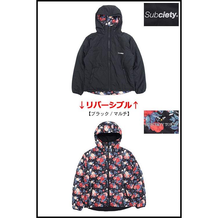 サブサエティ ジャケット Subciety メンズ フーデッド(subciety Hooded JKT リバーシブル 中綿 アウター ブルゾン 101-60434)｜icefield｜09