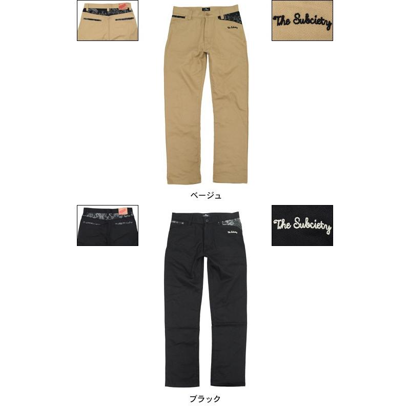 Subciety（サブサエティ） パンツ メンズ クラシック ペイズリー