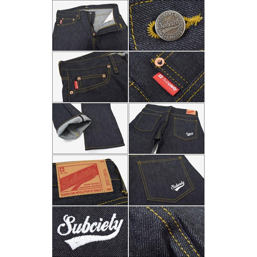 Subciety サブサエティ パンツ メンズ リジッド テーパード
