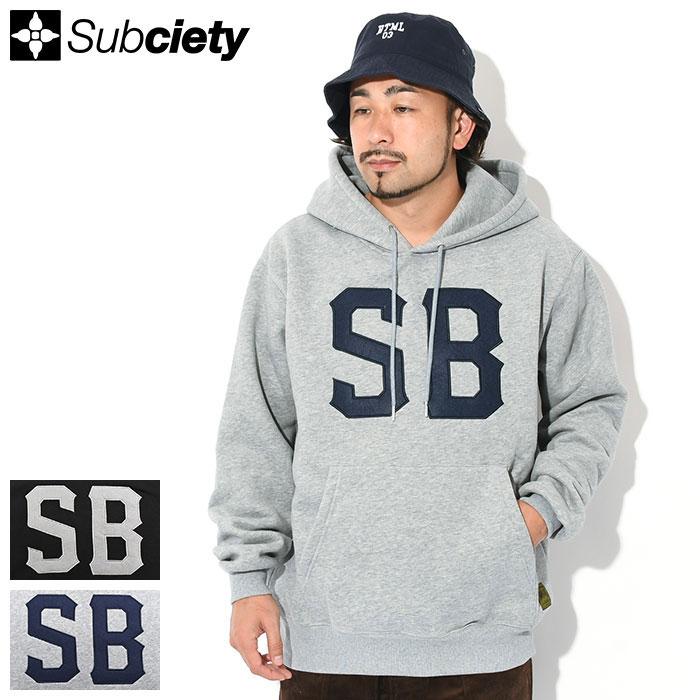 サブサエティ Subciety パーカー プルオーバー メンズ SB ( subciety サブサエティー SB Pullover Hoodie ビッグシルエット オーバーサイズ フード フーディ スウェット Pull Over Hoody Parker トップス 102-31814 ) ice field icefield Subciety（サブサエティ） パーカー プルオーバー メンズ SB ( SB