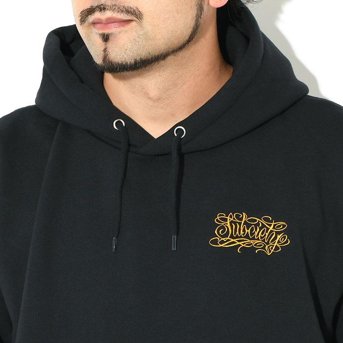 Subciety（サブサエティ） パーカー プルオーバー メンズ エンブロイ