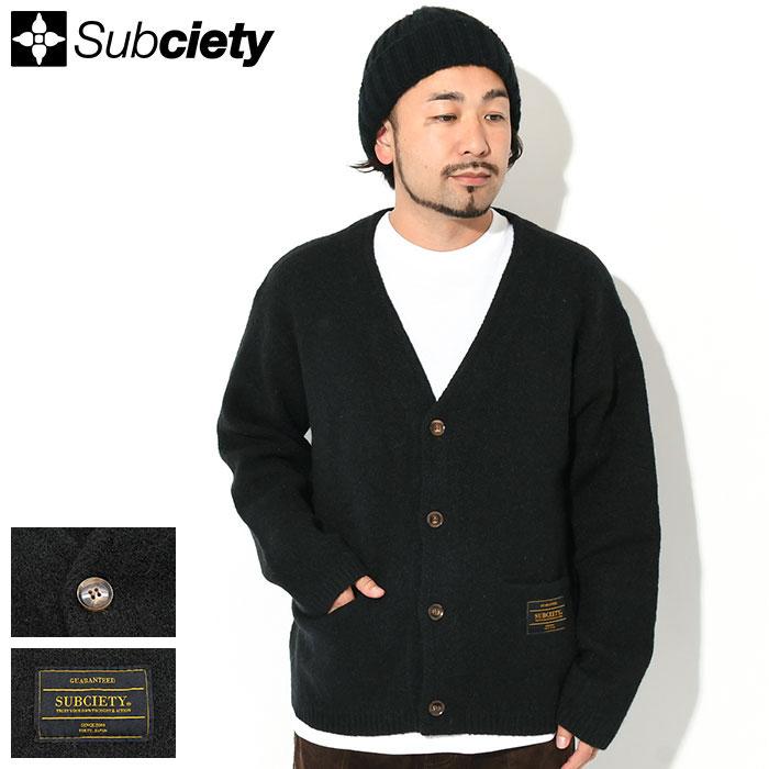 Subciety（サブサエティ） カーディガン メンズ モヘヤ ( subciety