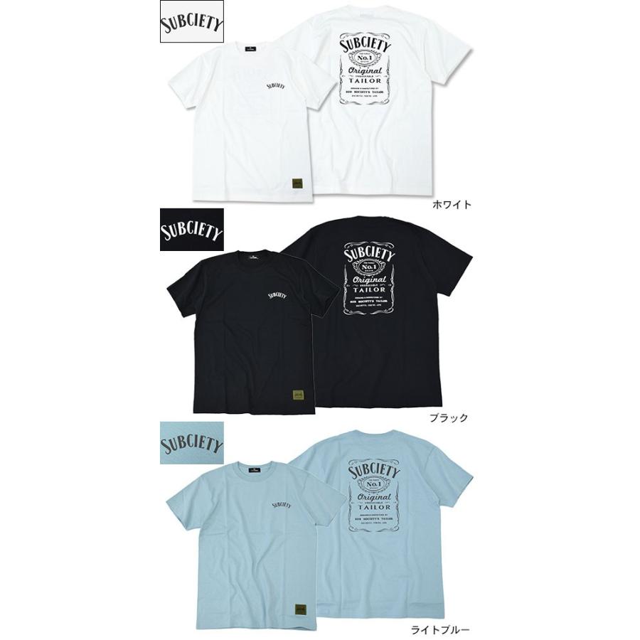 サブサエティ Subciety Tシャツ 半袖 メンズ テーラー サブサエティ(subciety Tailor Subciety S/S Tee カットソー トップス)｜icefield｜02