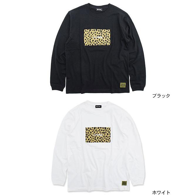 Subciety サブサエティ Tシャツ 長袖 メンズ レオパード