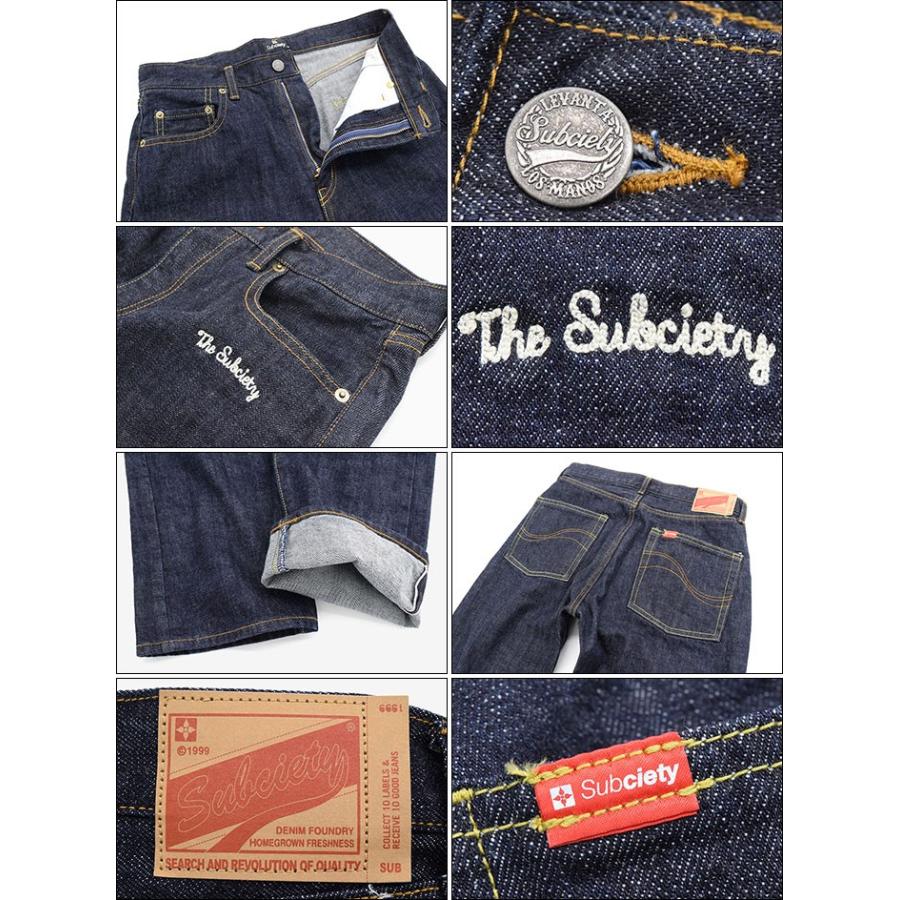 Subciety（サブサエティ） パンツ メンズ ブラッド ワン ウォッシュ