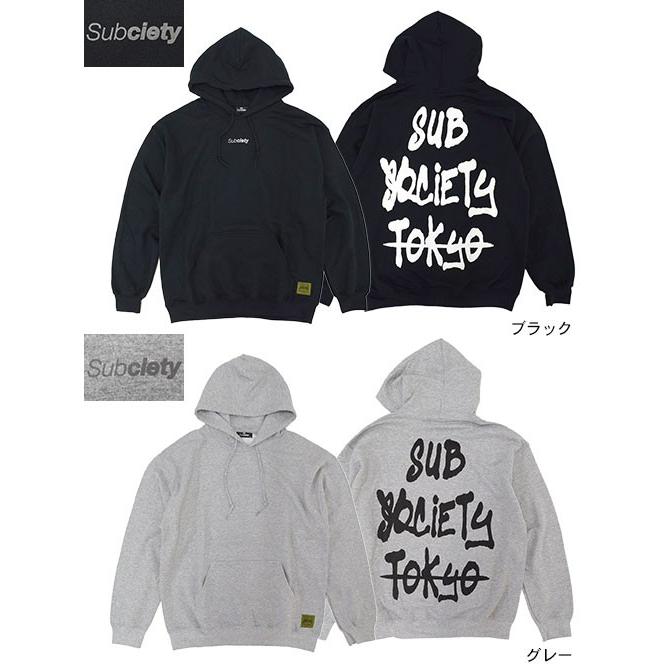 サブサエティ Subciety プルオーバー パーカー メンズ タグ(subciety Tag Pullover Hoodie トップス)｜icefield｜02