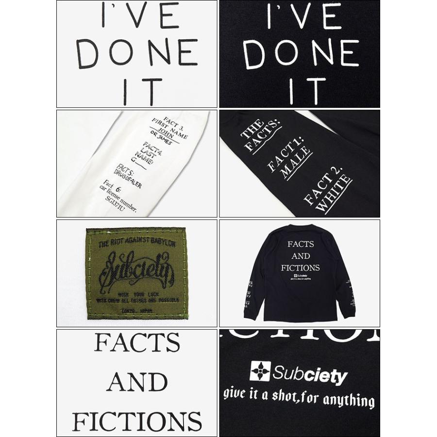 Subciety（サブサエティ） Subciety Tシャツ 長袖 メンズ ザ ファクツ