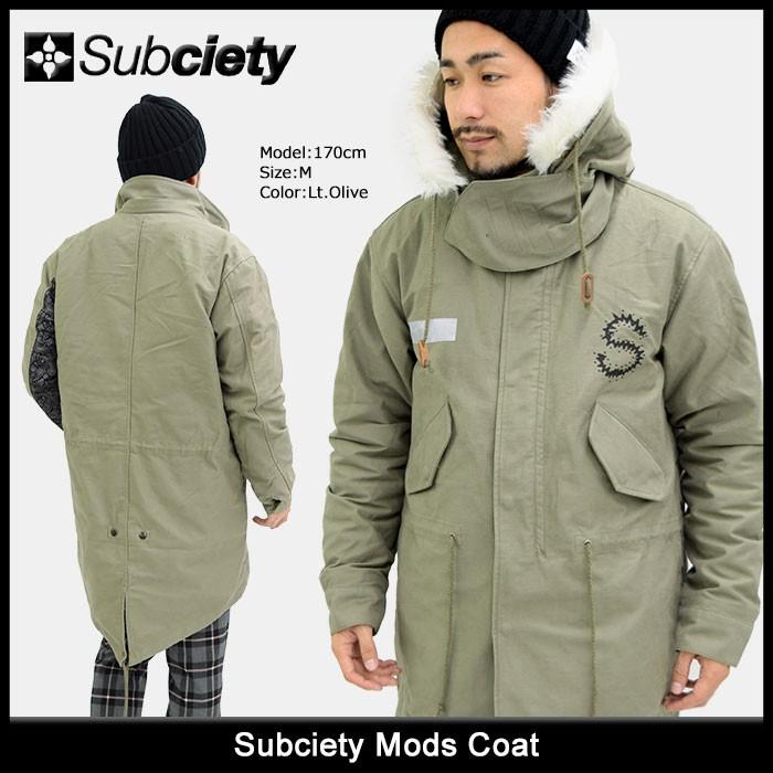 Subciety（サブサエティ） ジャケット メンズ モッズ コート(subciety