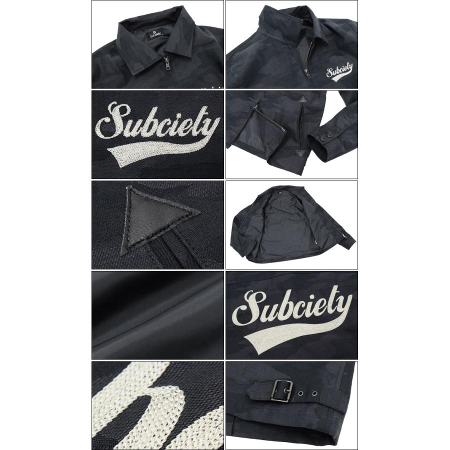 サブサエティ Subciety ジャケット グロリアス スウィング トップ(subciety Glorious Swing Top JKT スイングトップ アウター ブルゾン)｜icefield｜03