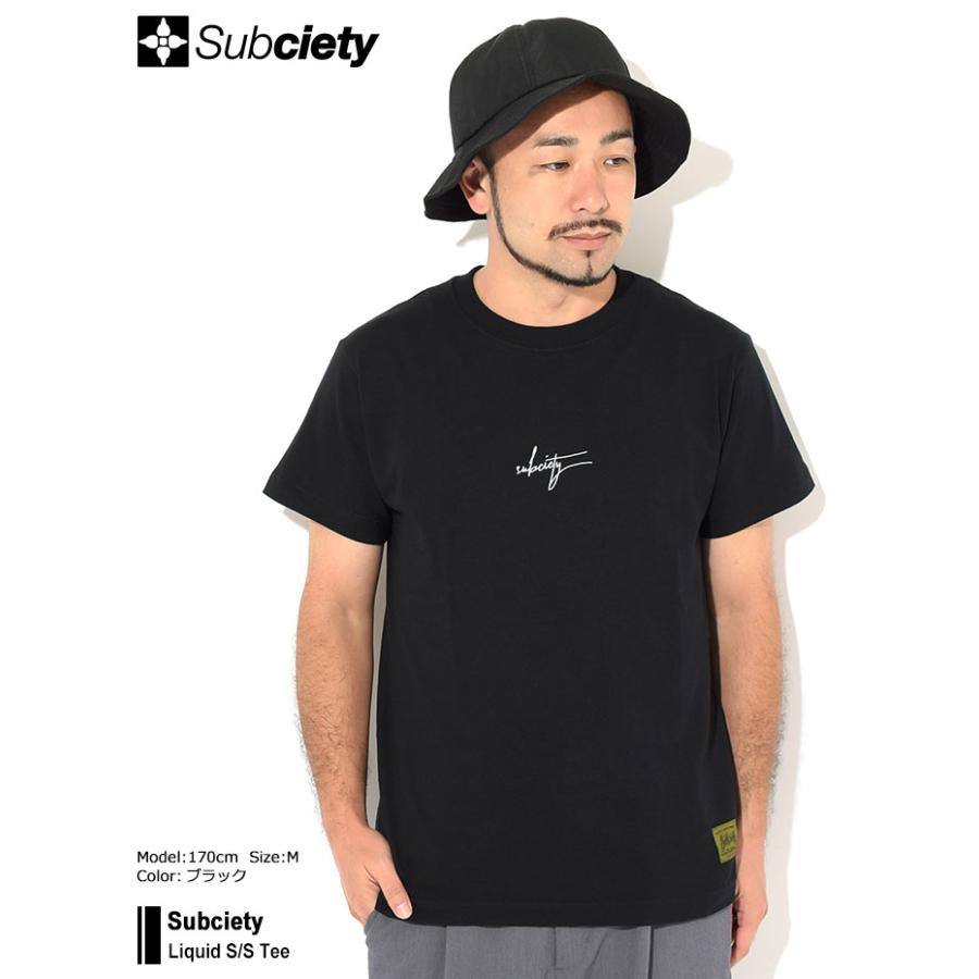 ててて様リキッド！！！ Subciety（サブサエティ） Tシャツ 半袖 メンズ リキッド ( subciety