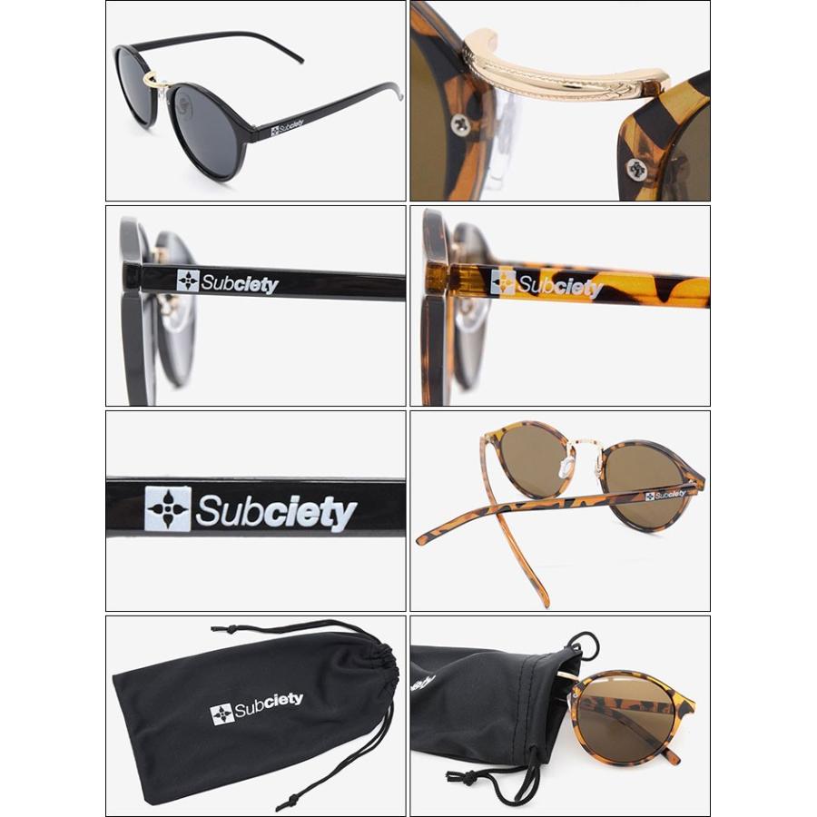 サブサエティ Subciety サングラス メンズ ジョニー(subciety Johnny Sunglass メガネ 眼鏡 ボストン 小物 104-87242)｜icefield｜03