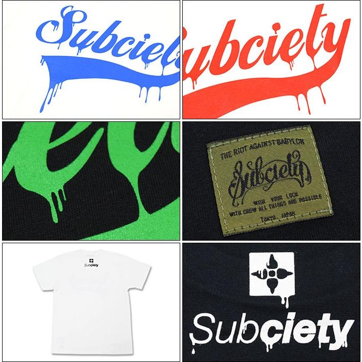 サブサエティ Subciety Tシャツ 半袖 メンズ メルト グロリアス(subciety Melt Glorious S/S Tee カットソー トップス)｜icefield｜04