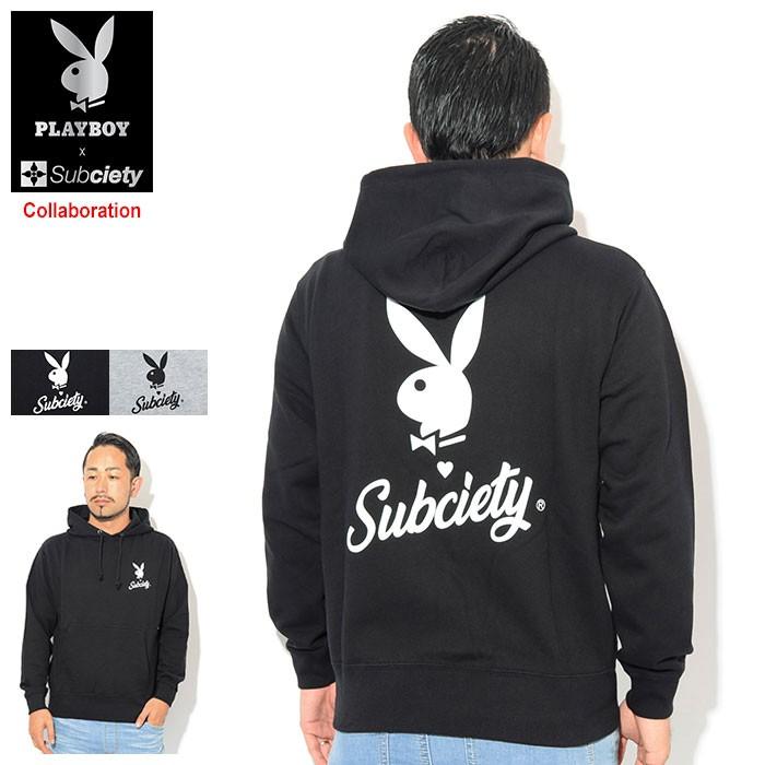 Subciety（サブサエティ） プルオーバー パーカー メンズ プレイボーイ