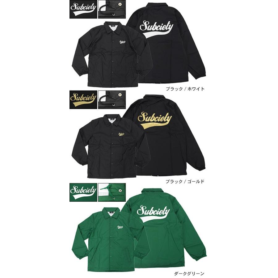 Subciety サブサエティ ジャケット メンズ グロリアス コーチ 