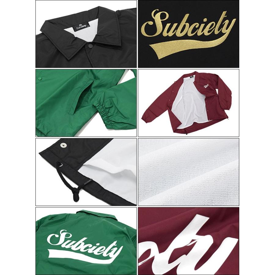 Subciety サブサエティ ジャケット メンズ グロリアス コーチ 