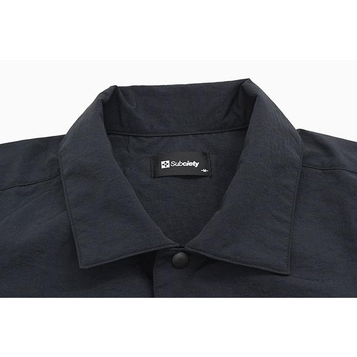 Subciety（サブサエティ） シャツ 半袖 メンズ ナイロン ( Nylon S/S