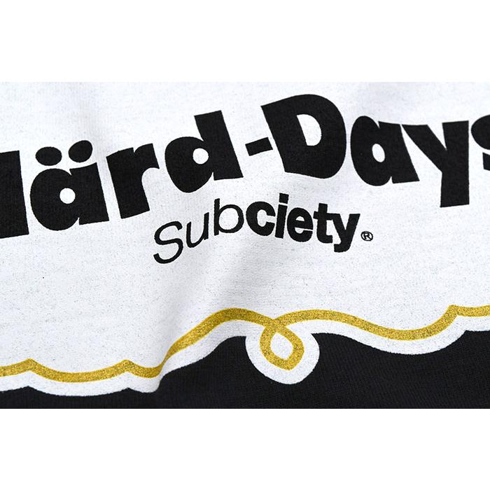 Subciety（サブサエティ） Tシャツ 半袖 メンズ ハード デイズ