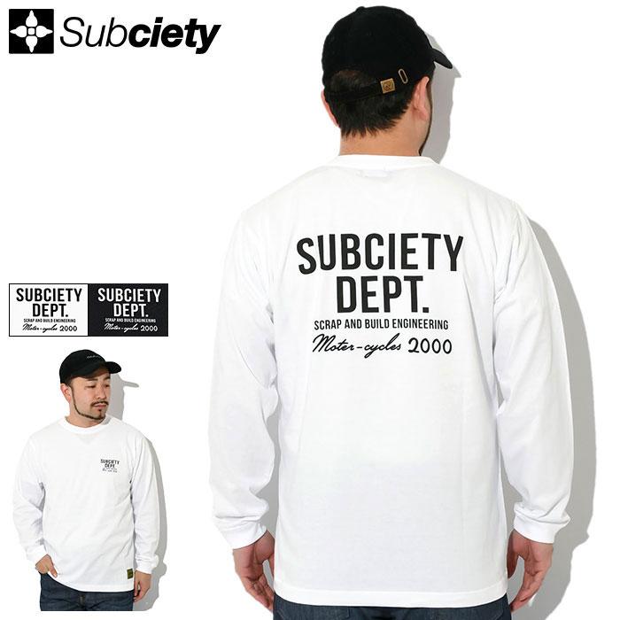 Subciety（サブサエティ） ロンT Tシャツ 長袖 メンズ DEPT