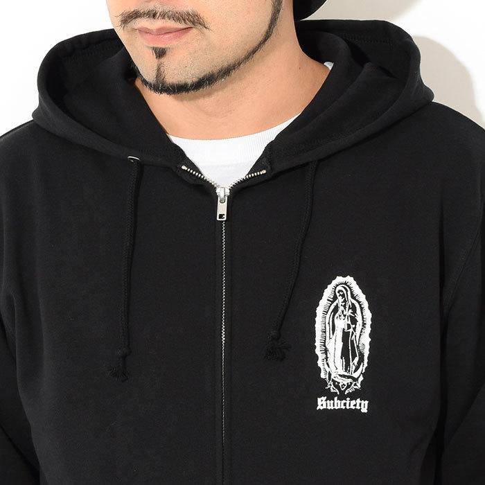Subciety（サブサエティ） パーカー ジップアップ メンズ マリア フル