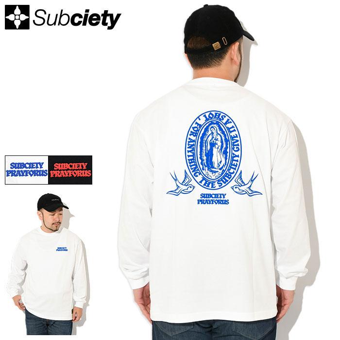 Subciety（サブサエティ） ロンT Tシャツ 長袖 メンズ メダイ