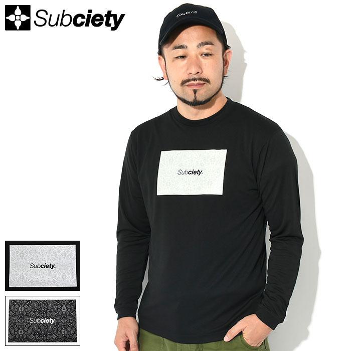 Subciety（サブサエティ） ロンT Tシャツ 長袖 メンズ レイシオ ドライ