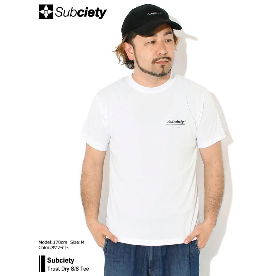 Subciety（サブサエティ） Tシャツ 半袖 メンズ トラスト ドライ