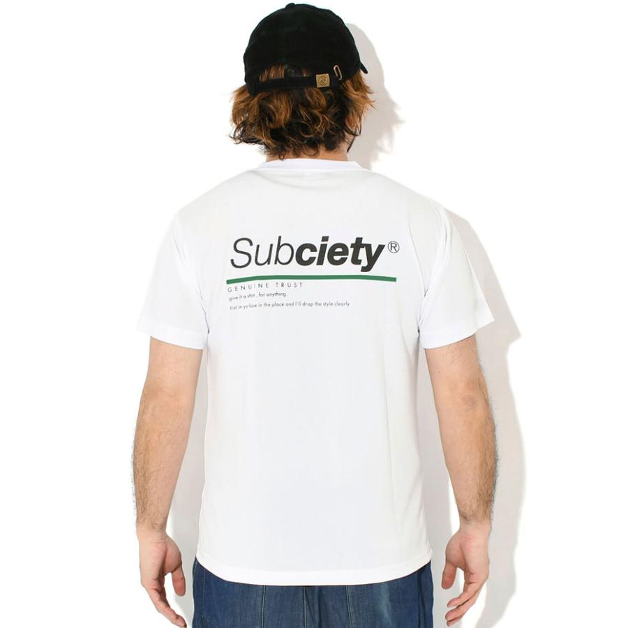 Subciety（サブサエティ） Tシャツ 半袖 メンズ トラスト ドライ