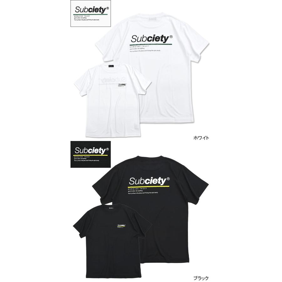 Subciety（サブサエティ） Tシャツ 半袖 メンズ トラスト ドライ