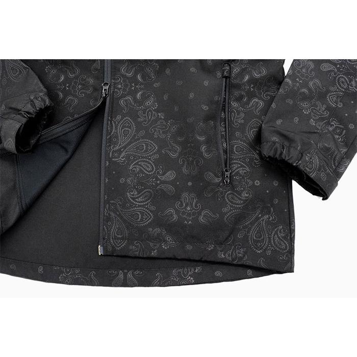 Subciety サブサエティ ジャケット メンズ ペイズリー シェル