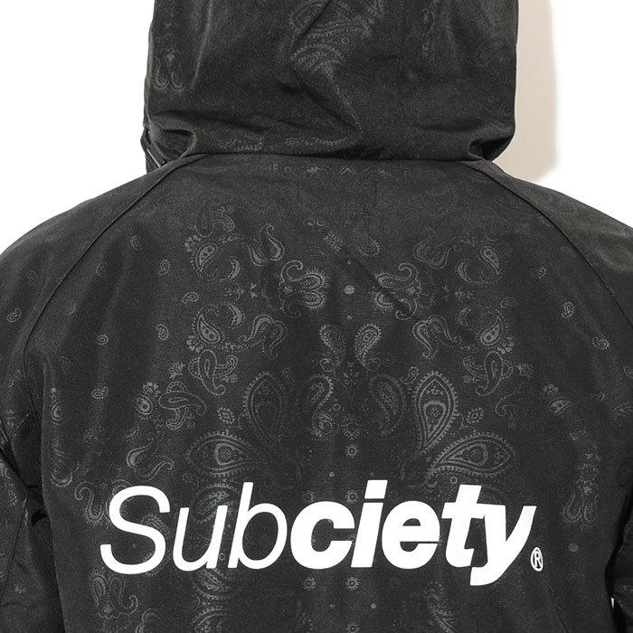 Subciety サブサエティ ジャケット メンズ ペイズリー シェル Subciety サブサエティ ジャケット メンズ ペイズリー シェル