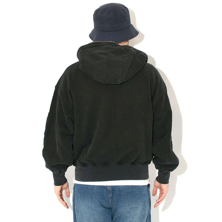 Subciety（サブサエティ） パーカー ジップアップ メンズ ミリタリー