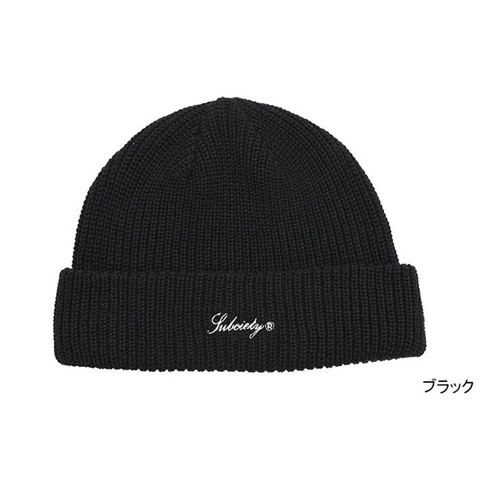 Subciety（サブサエティ） ニット帽 メンズ ロー ウォッチ ビーニー ( subciety Low Watch Beanie ニット ...