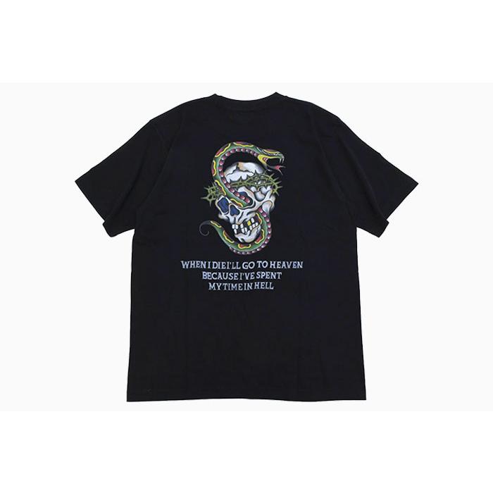 Subciety（サブサエティ） Tシャツ 半袖 メンズ スカル ワインダー 