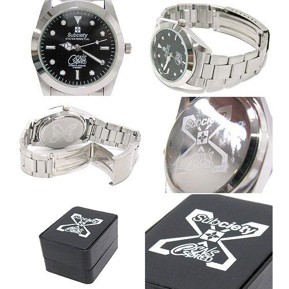 Subciety（サブサエティ） Subciety×センサード Wネーム ウォッチ