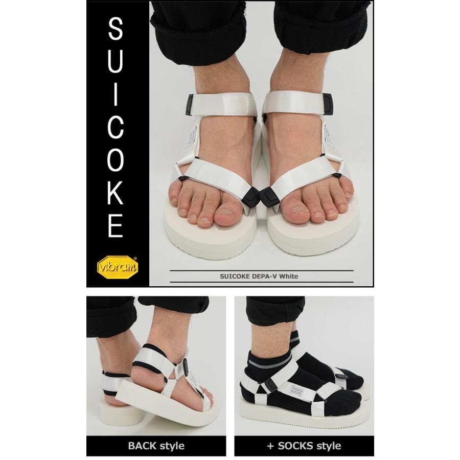 suicoke（スイコック） サンダル メンズ 男性用 DEPA-V White(suicoke