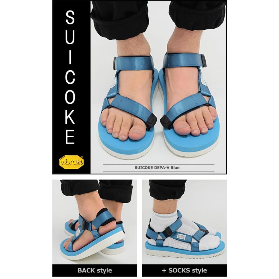 suicoke（スイコック） サンダル メンズ 男性用 DEPA-V Blue(suicoke