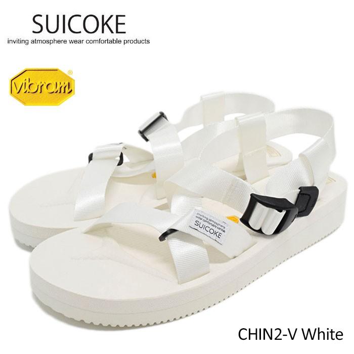 スイコック　サンダル suicoke（スイコック） サンダル メンズ 男性用 CHIN2-V White(suicoke