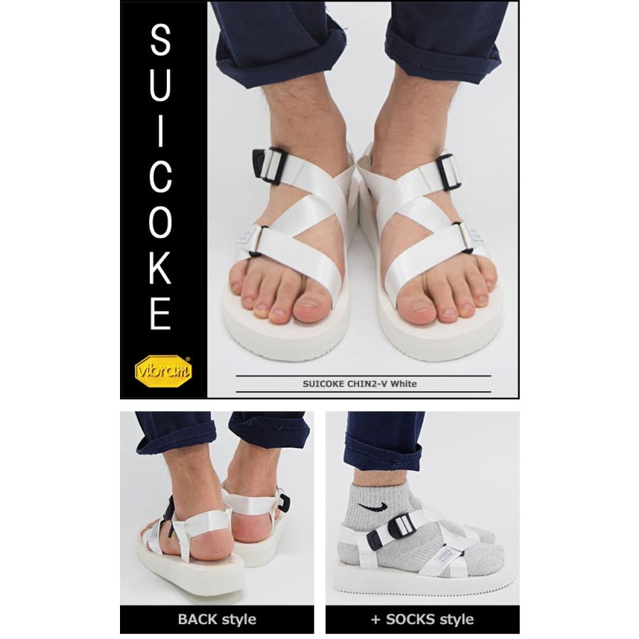 新品　SUICOKE サンダル suicoke（スイコック） サンダル メンズ 男性用 CHIN2-V White(suicoke