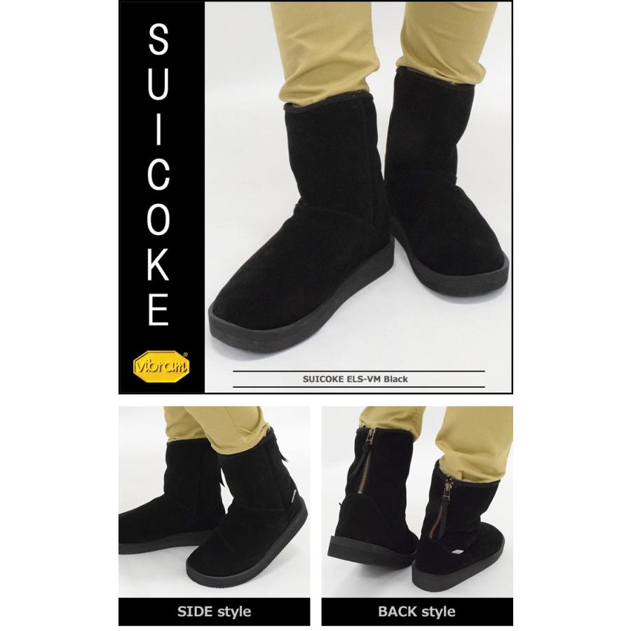 suicoke（スイコック） ブーツ レディース & メンズ ELS-VM Black