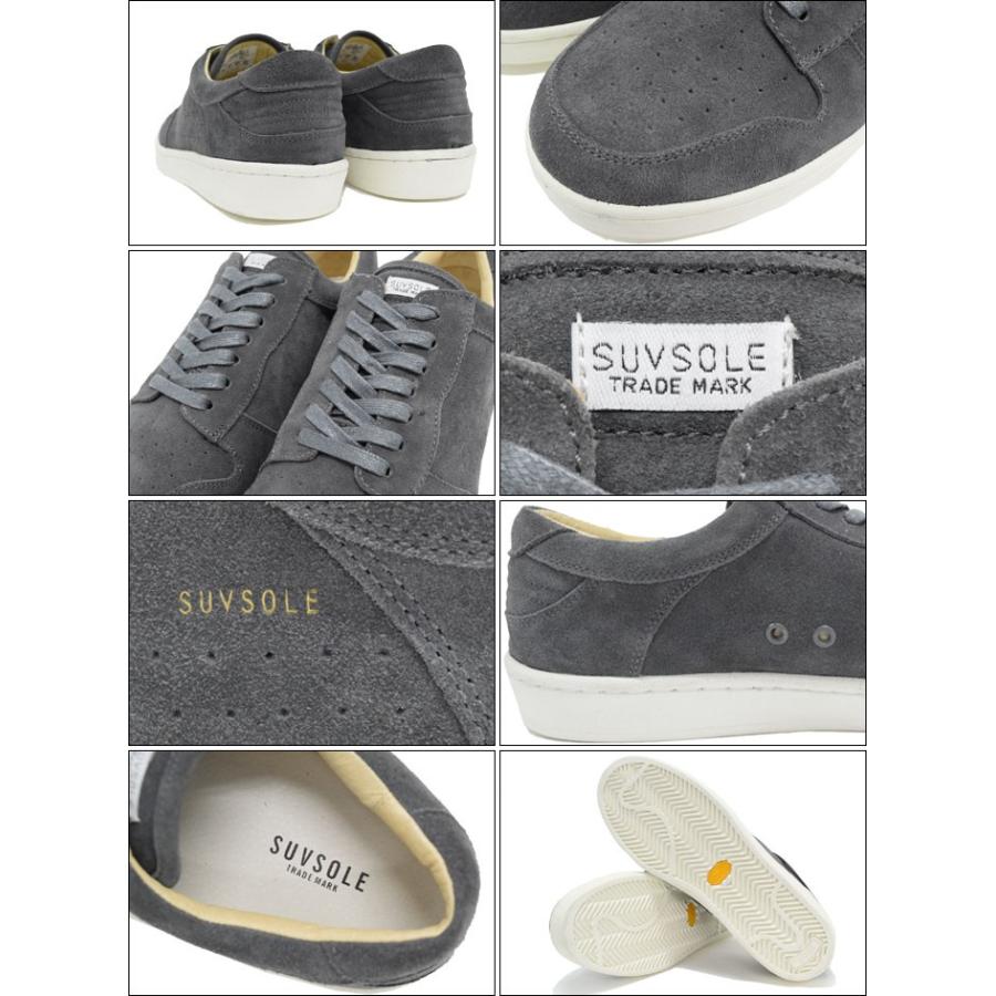 サヴソル SUVSOLE スニーカー メンズ 男性用 CUP005S Grey(suvsole CUP005S CUP5S CUP 005 S vibram ビブラムソール OG-059S-19)｜icefield｜03