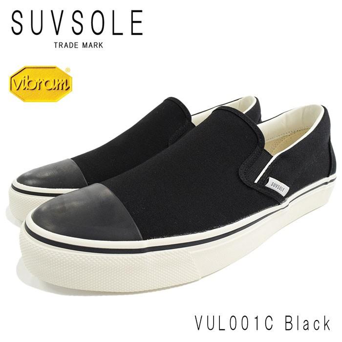 SUVSOLE サヴソル スニーカー メンズ 男性用 VUL001C Black SUVSOLE サヴソル スニーカー メンズ 男性用 VUL001C Black