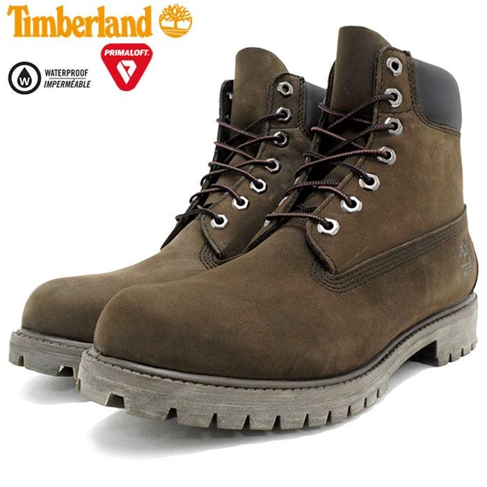 【日本正規品】ティンバーランド ブーツ Timberland メンズ アイコン 6インチ プレミアム ミディアム ブラウン ヌバック(10001 6inch Boot)｜icefield