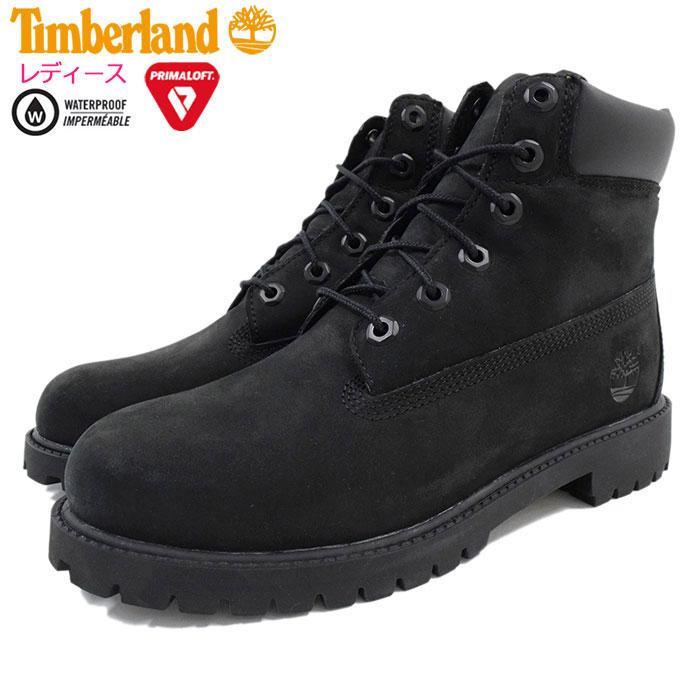 日本正規品 ティンバーランド ブーツ Timberland レディース対応サイズ ジュニア 6インチ プレミアム ウォータープルーフ Black  Nubuck(12907) : tbl-12907 : ice field - 通販 - Yahoo!ショッピング