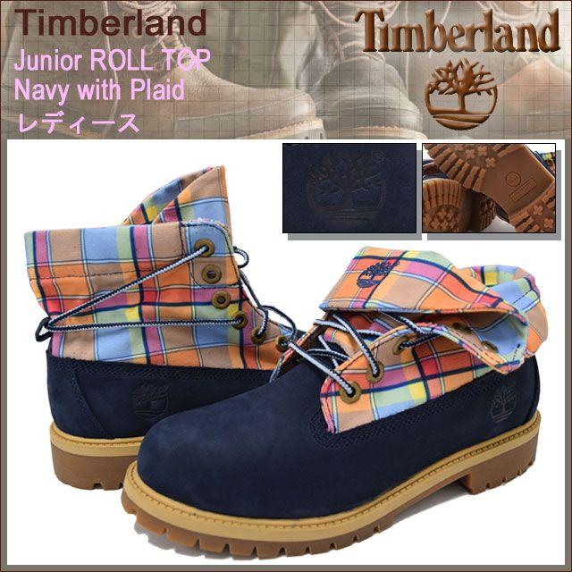 Timberland（ティンバーランド） ジュニア ブーツ ロールトップ