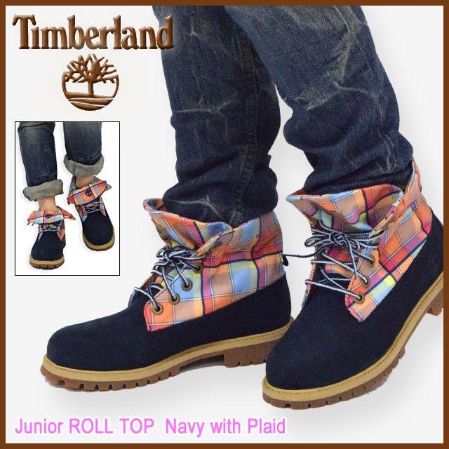 Timberland（ティンバーランド） ジュニア ブーツ ロールトップ