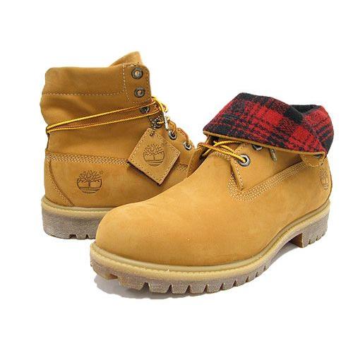 alias Ocupar Punto Timberland(ティンバーランド) ROLL TOP Boot with Woolrich Fabric Wheat ブーツ  :TBL-36517:ice field - 通販 - Yahoo!ショッピング