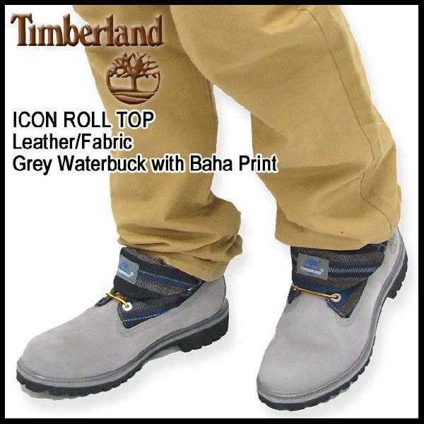 Timberland ティンバーランド ブーツ ロールトップ レザー