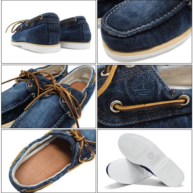 Timberland ティンバーランド デッキシューズ3-EYE デニム Timberland - Timberland ティンバーランド デッキシューズ3-EYE