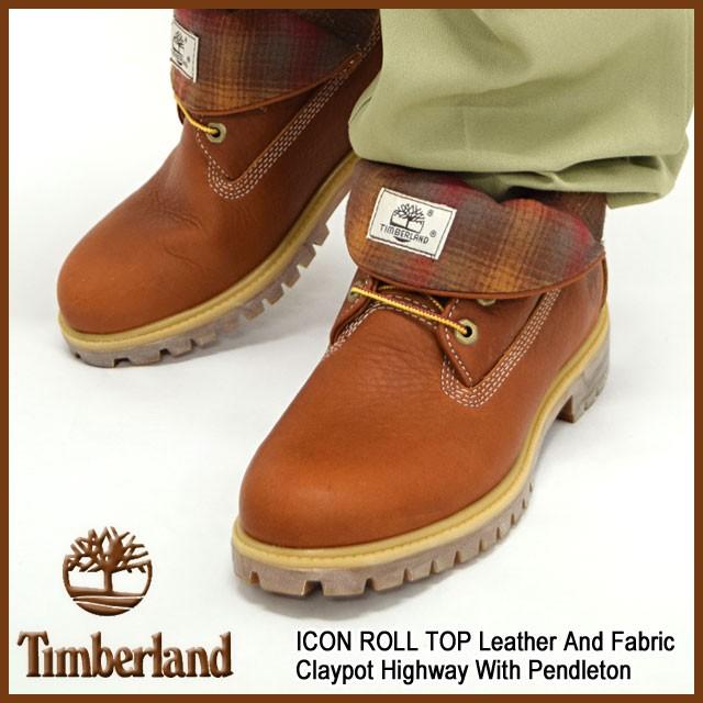 Timberland（ティンバーランド） ブーツ メンズ ロールトップ レザー